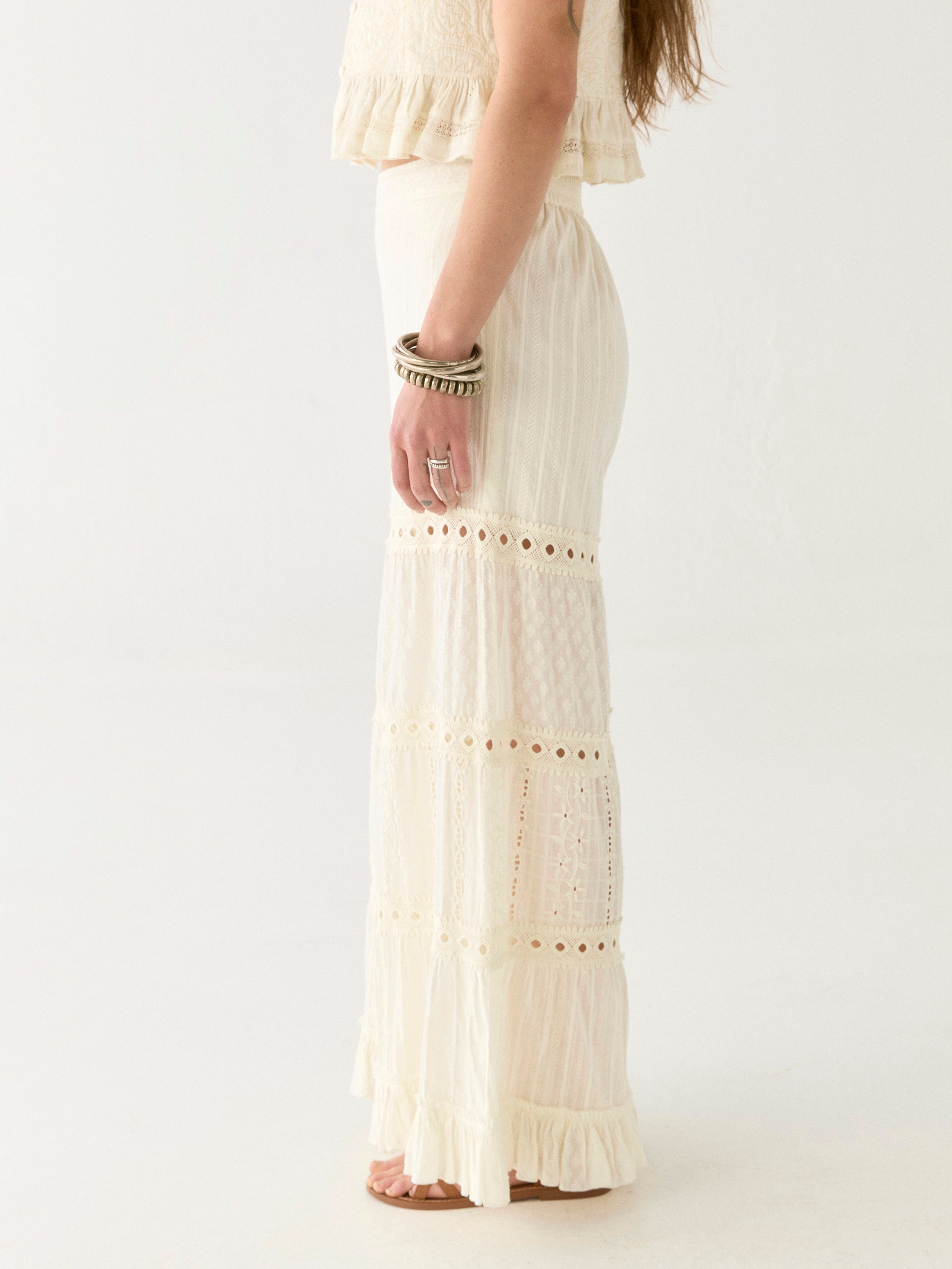 Ingrid | Mambo-Hose - Rumba-Spitze