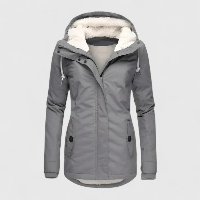 Charlotte | Wasserdichte Winterjacke mit Kapuze
