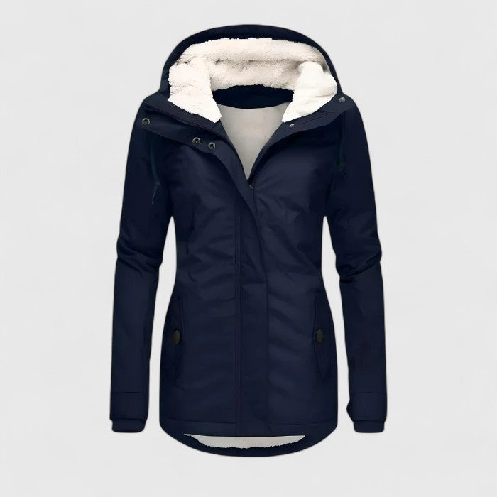 Charlotte | Wasserdichte Winterjacke mit Kapuze