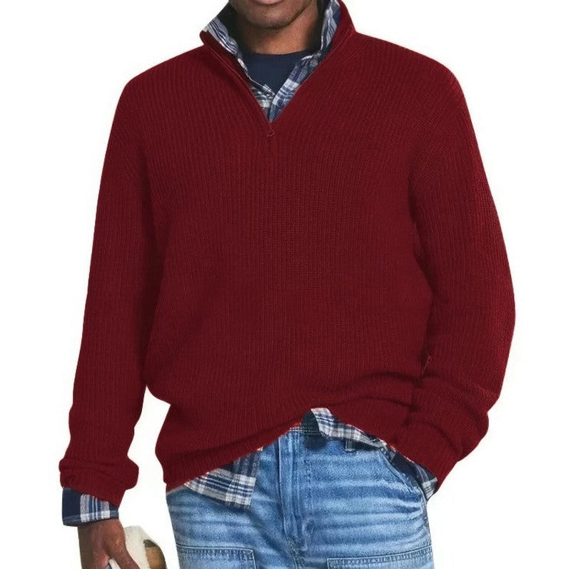 Lukas | Strickpullover Stilvolle Wärme für jede Jahreszeit