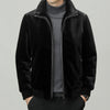 Amira | Kuschelige Wolljacke mit Fellfutter