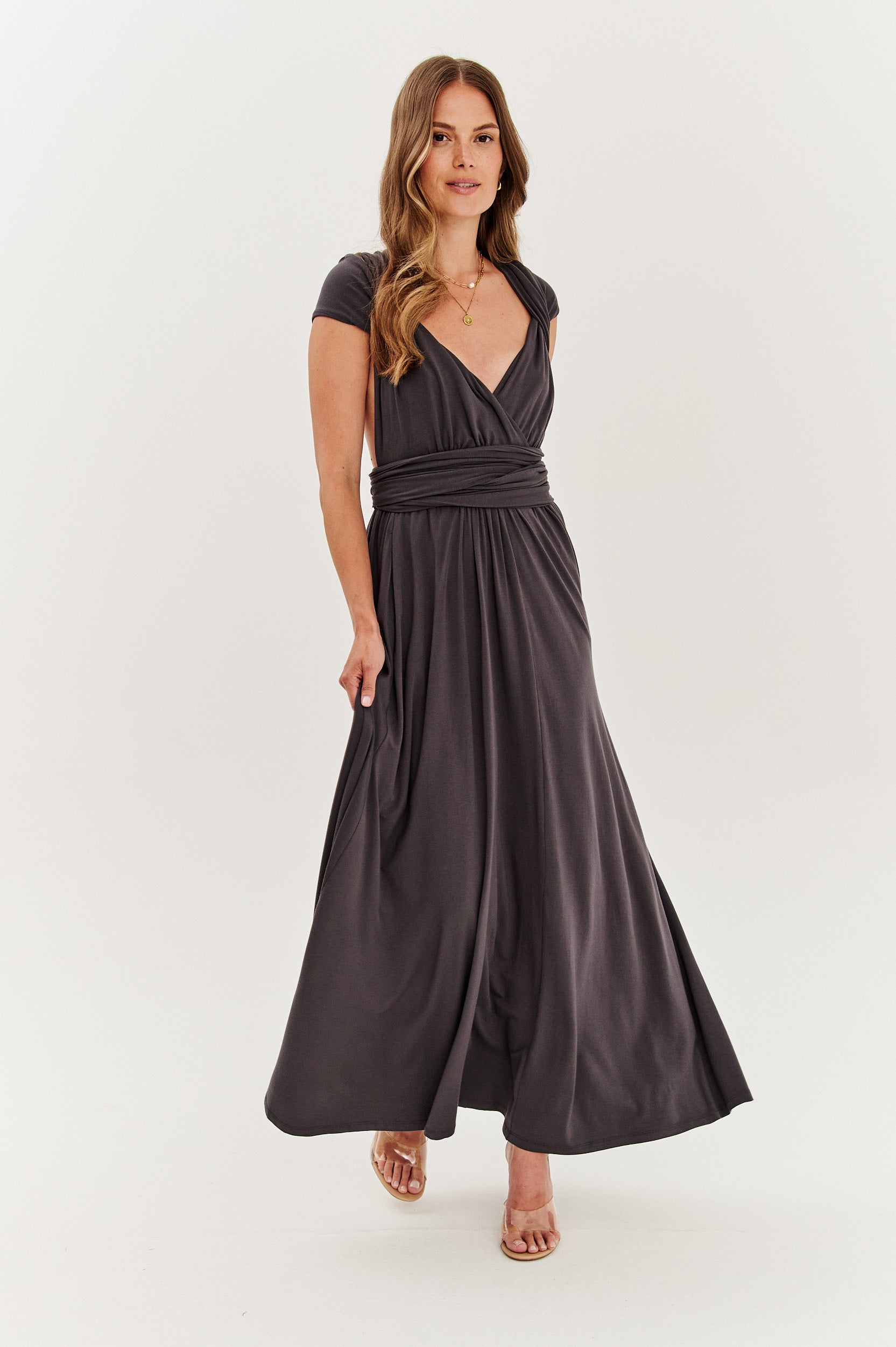 Royce | Infinity Maxi-Kleid Shale Shine