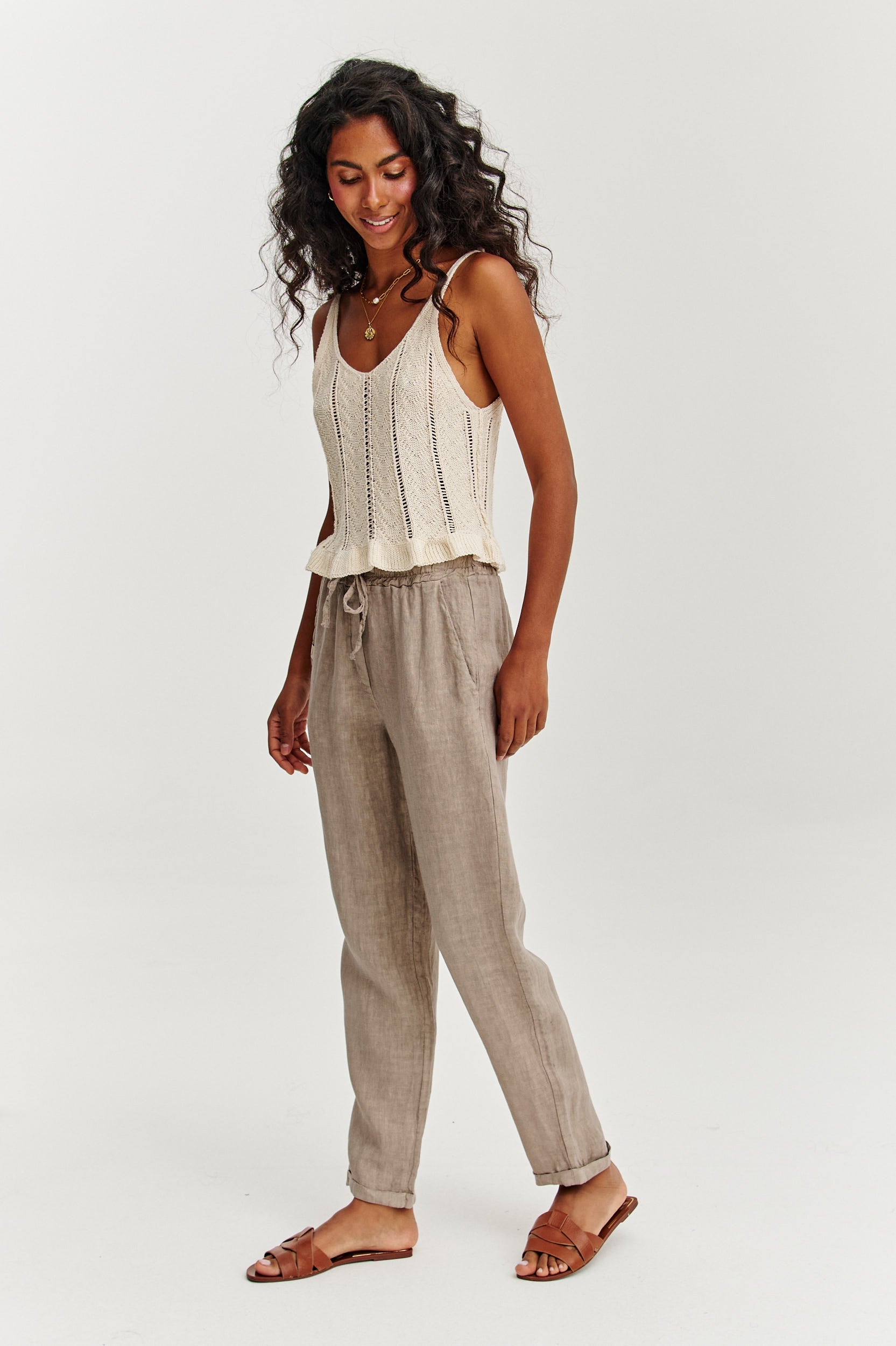 Baptiste | Leinen-Shorts Tutto Calmo
