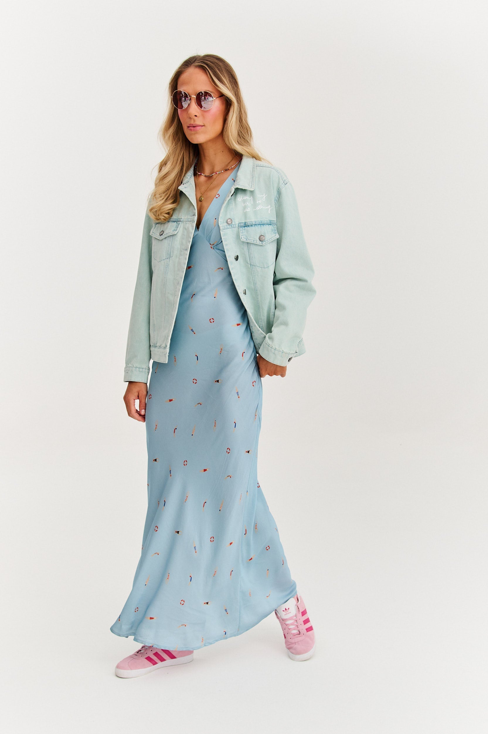 Nevaeh | Midi-Kleid Dive In