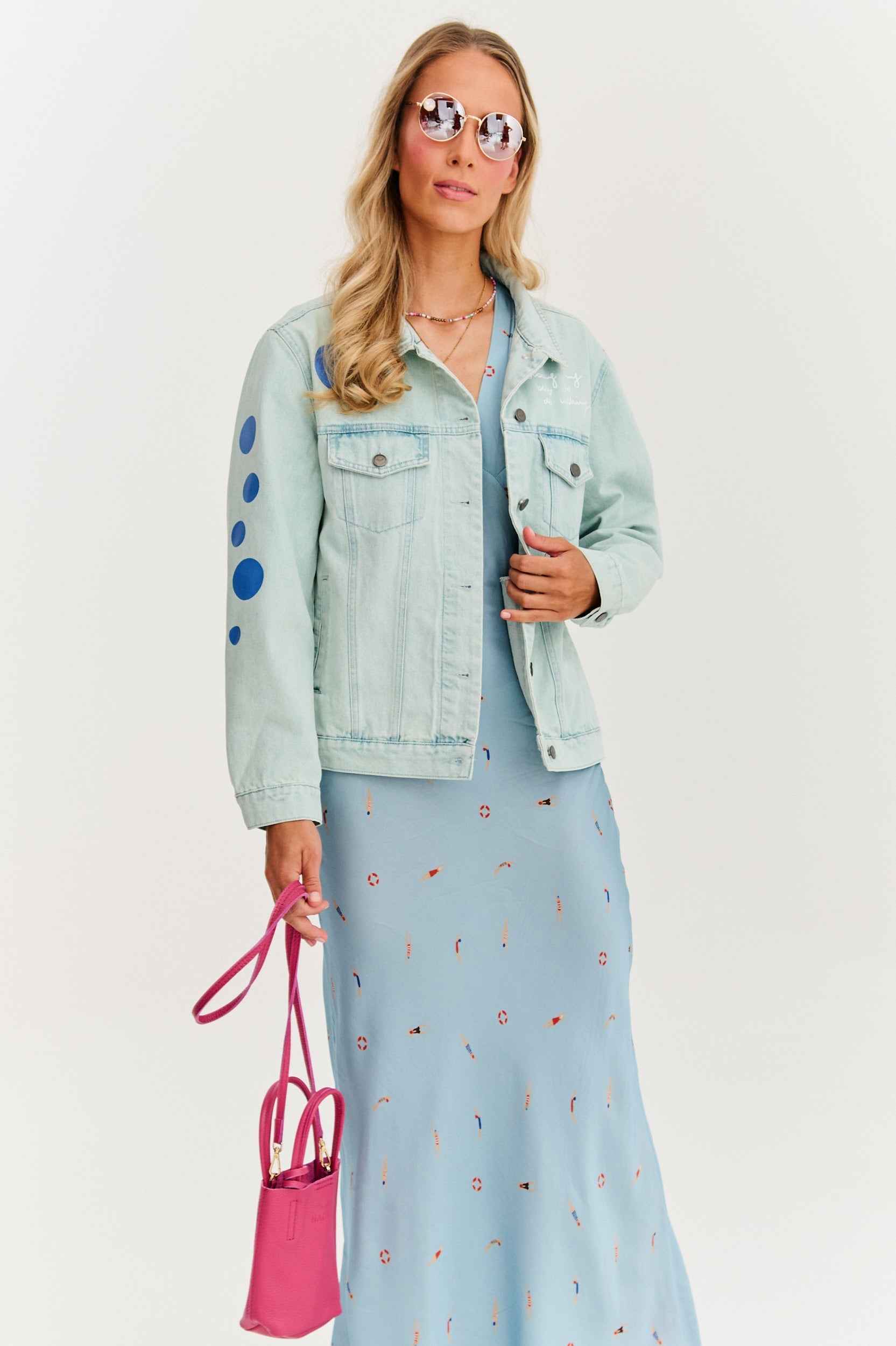 Nevaeh | Midi-Kleid Dive In