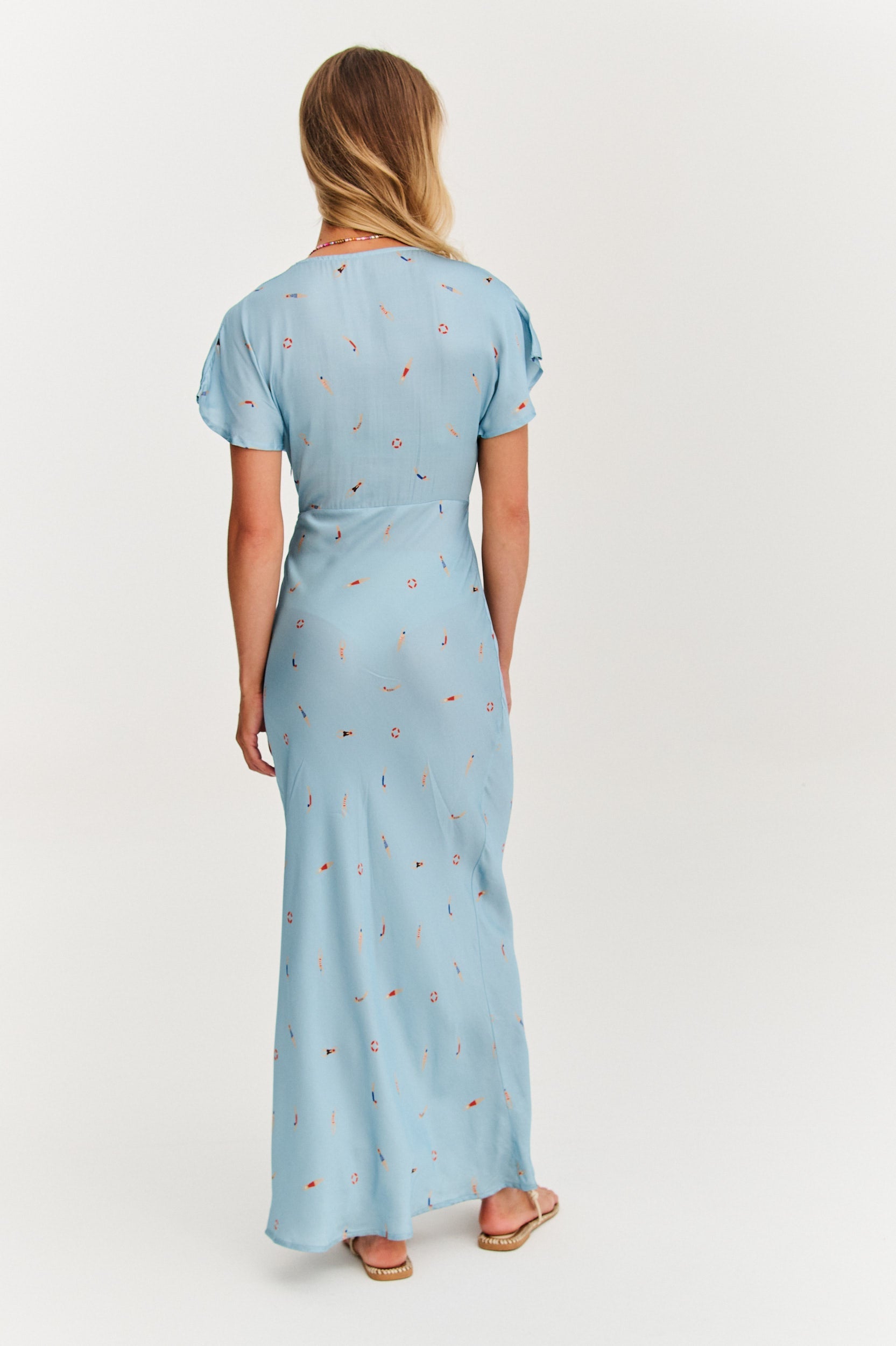 Nevaeh | Midi-Kleid Dive In