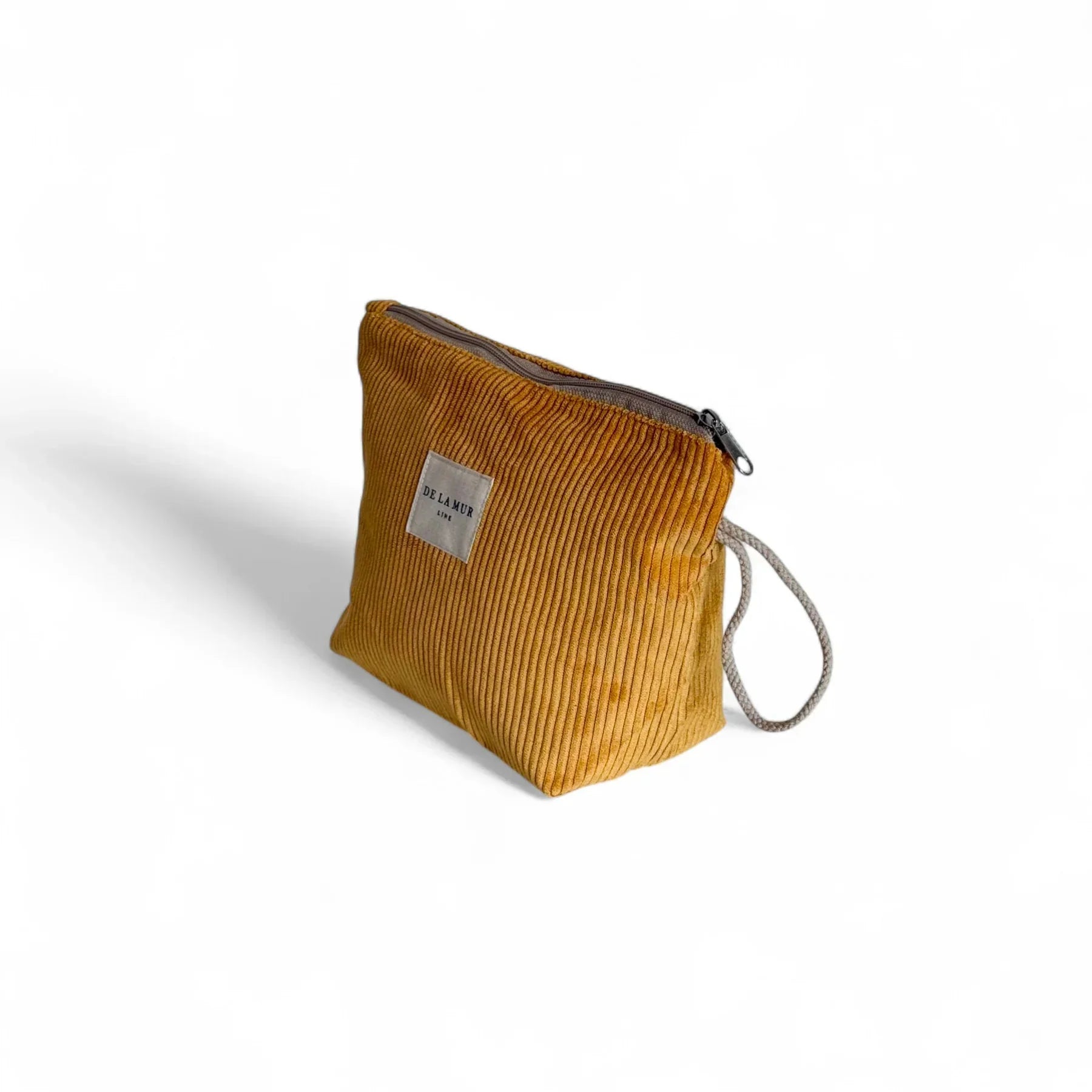 Paula | Große Beauty Bag Rippe - Modische Kosmetiktasche mit Rippenstruktur