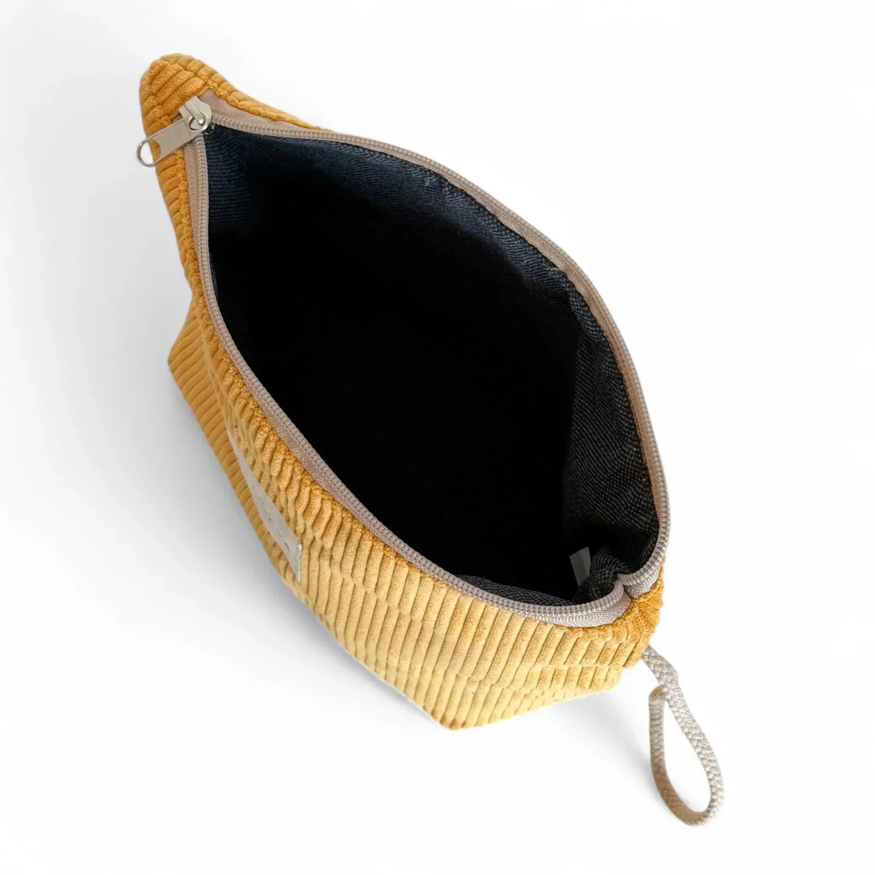 Paula | Große Beauty Bag Rippe - Modische Kosmetiktasche mit Rippenstruktur