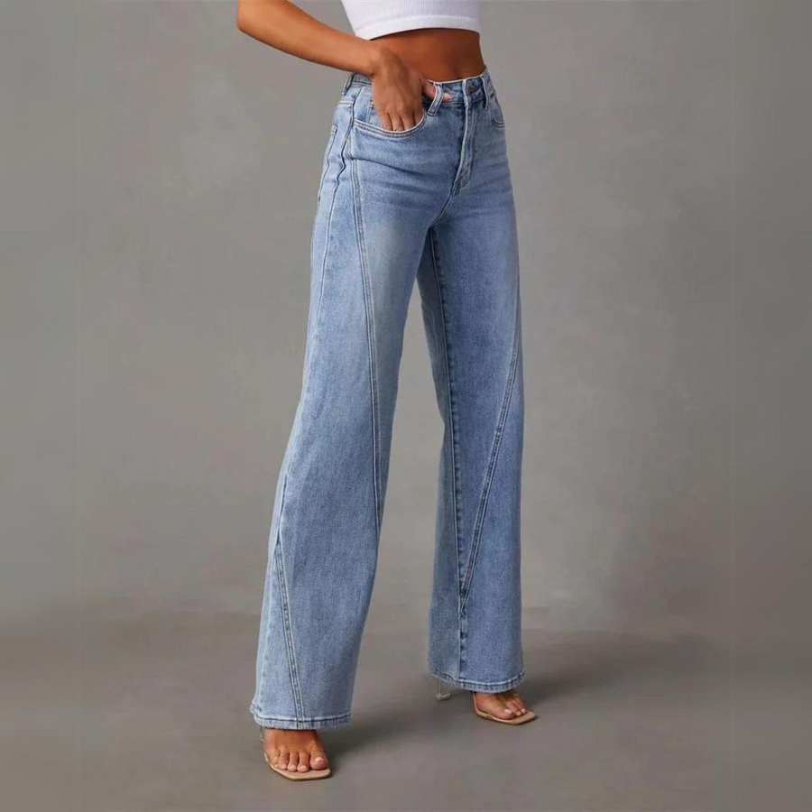 Vanda | High-Waist Hose mit weitem Bein