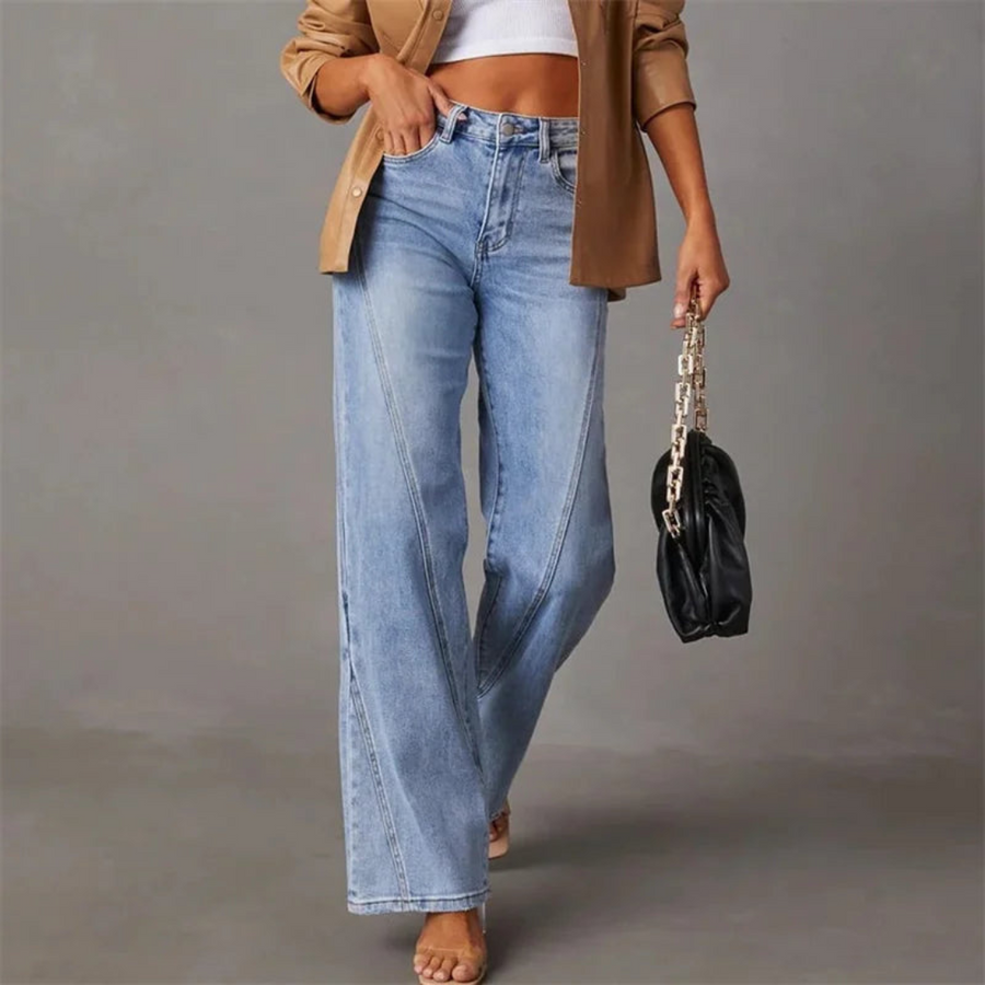 Vanda | High-Waist Hose mit weitem Bein