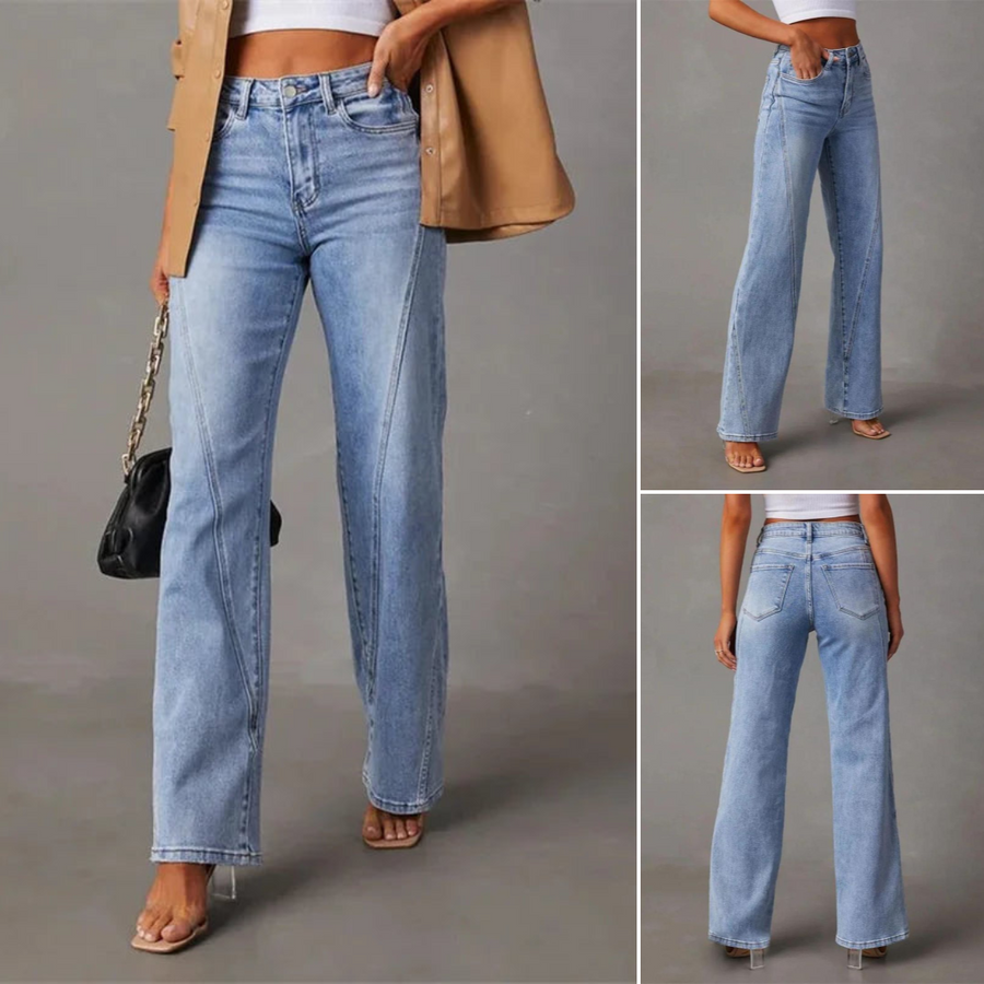 Vanda | High-Waist Hose mit weitem Bein