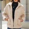Ivory | Kreative Herbstjacke mit Patchwork-Design für Damen