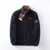Manuel | Doppellagige Fleece-Kapuzenjacke