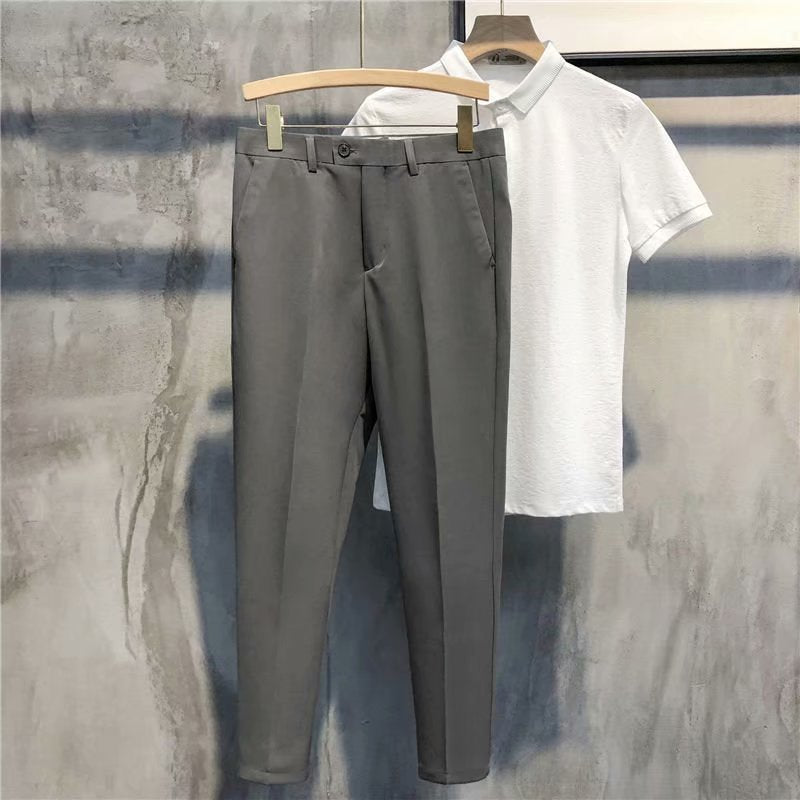 Solide | Slim Fit Formal Pants