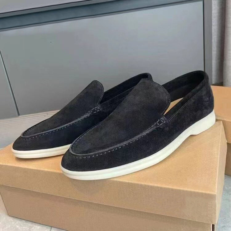 Clark | Slip-On Freizeitschuhe mit Kontrastsohle für Männer