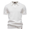 Eirik | Strukturiertes Polo-Shirt