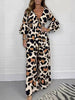 Juana | Heißer Verkauf Leopardenprint V-Ausschnitt Jumpsuit