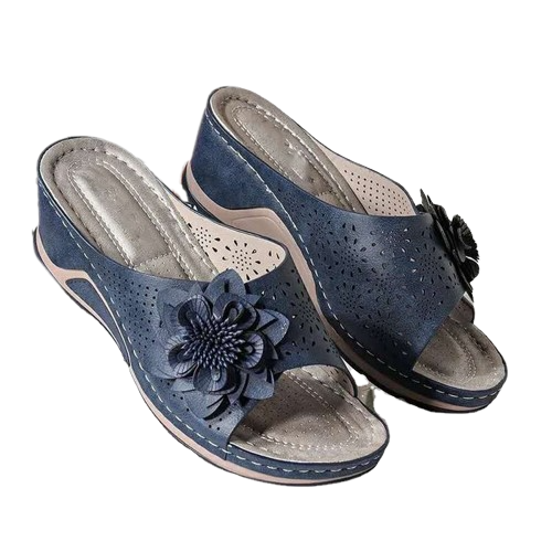 Nicole | Heißer Verkauf Orthopädische Sandalen mit Fußgewölbestütze aus weichem Leder