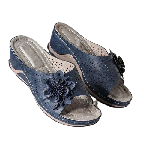 Nicole | Heißer Verkauf Orthopädische Sandalen mit Fußgewölbestütze aus weichem Leder