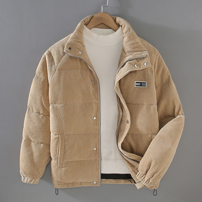 Bryan - Bomberjacke aus Kordsamt