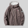 Manuel | Doppellagige Fleece-Kapuzenjacke