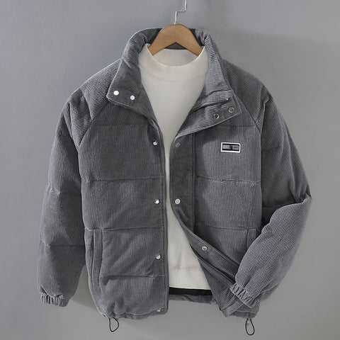 Bryan - Bomberjacke aus Kordsamt