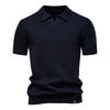 Eirik | Strukturiertes Polo-Shirt