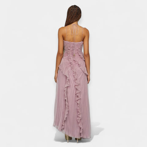 Sylvie | Lila Mindy Kleid mit Volant