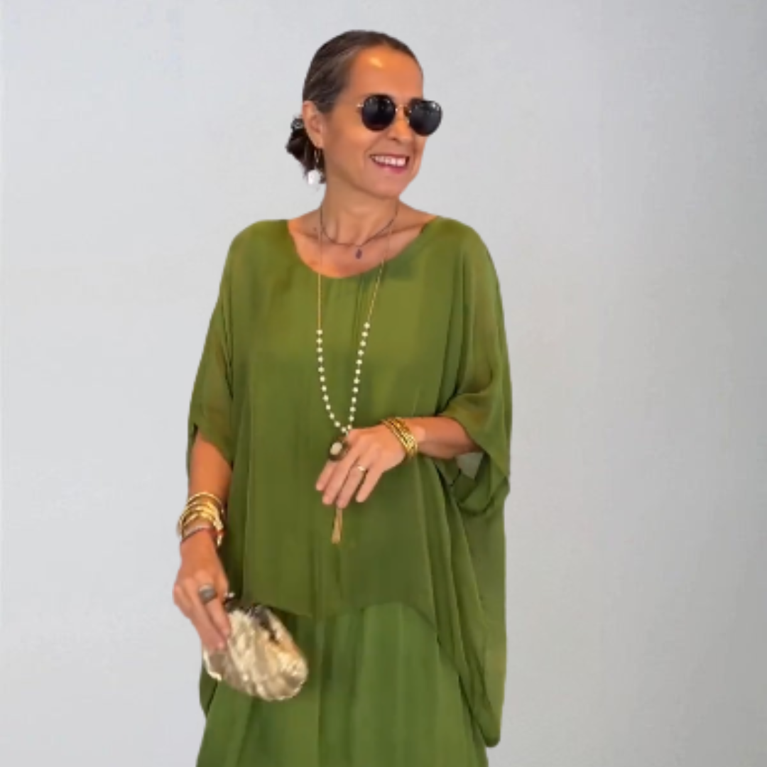 Marcela | Fließendes Maxi-Kleid für zeitlose Eleganz