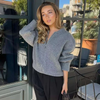 BEAN | Warm wool cardigan with zipper