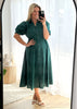 Ariana | Klassisches Midikleid mit Kragen
