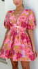 Bella | Abel Minikleid - Rosa