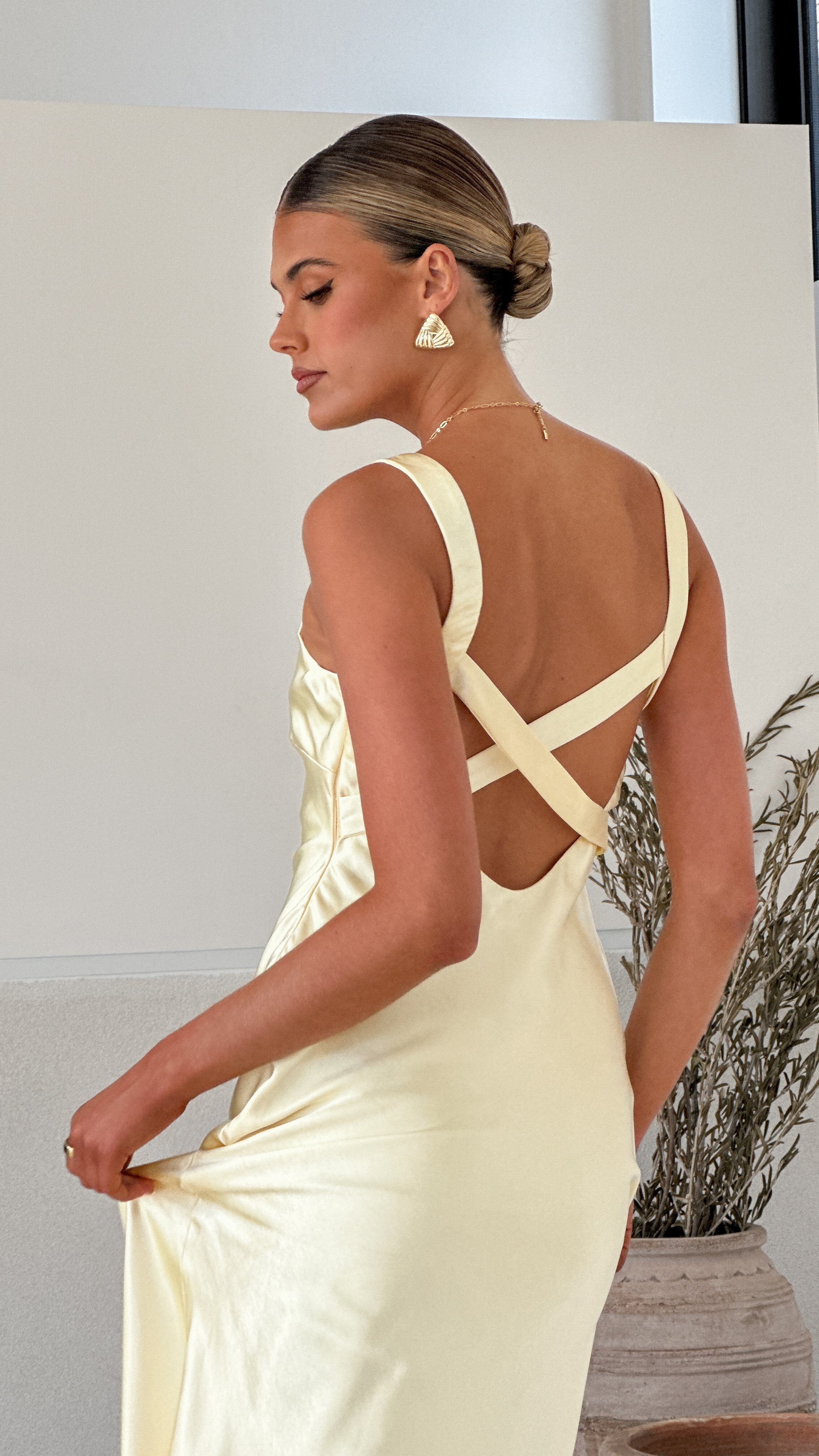 Zari | Andie Maxikleid - Gelb