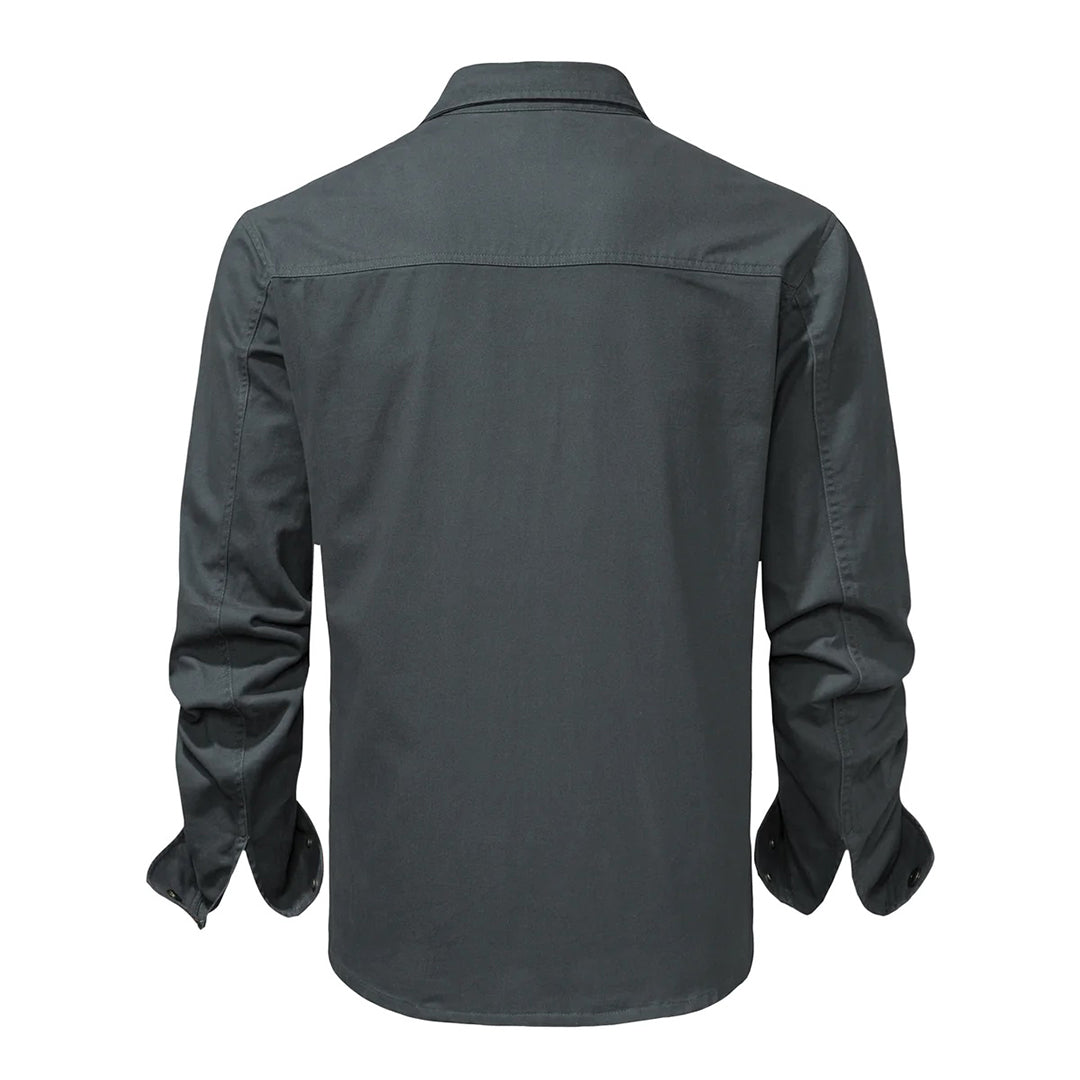 Dawson | Elegantes Herrenoberhemd mit langen Ärmeln