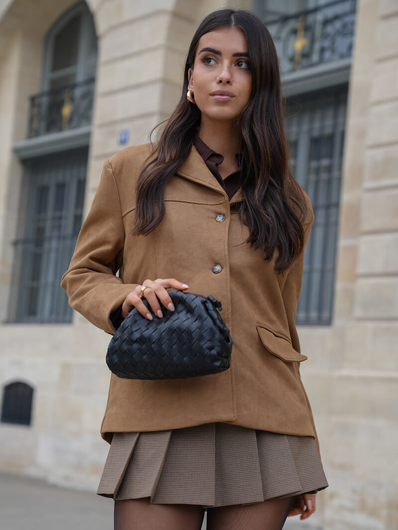 Rachel geflochtene Tasche
