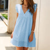 Adriana | Pocket & V neckline dress