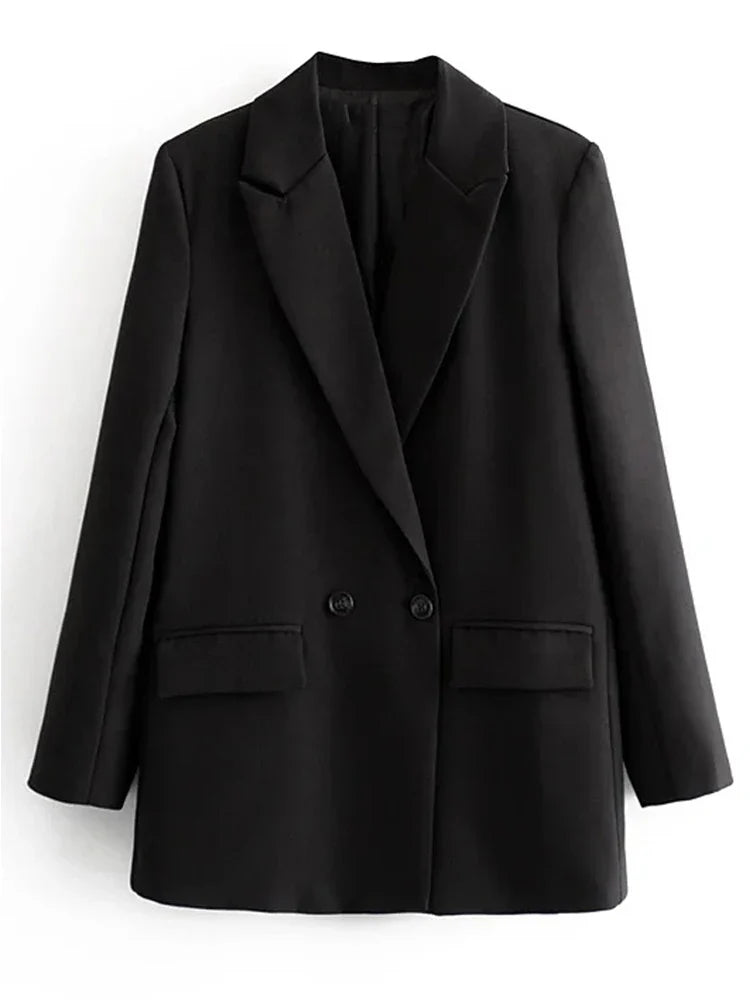SIENNA | Der Elegante Doppelreiher Blazer für Stilsichere Frauen