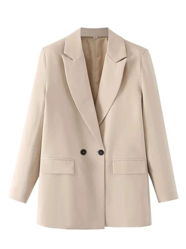 SIENNA | Der Elegante Doppelreiher Blazer für Stilsichere Frauen