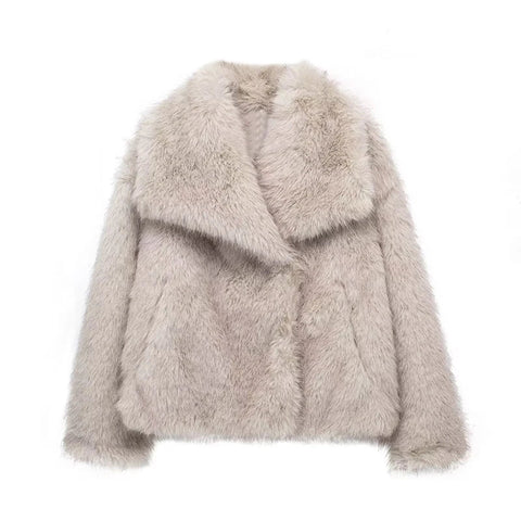Ferryhill | Faux Fur Coat – Timeless, Elegant, Winter Layering