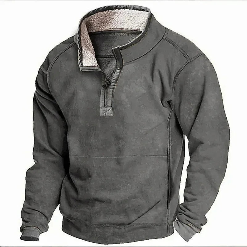 Alexander | Fleecegefüttertes Herbstshirt
