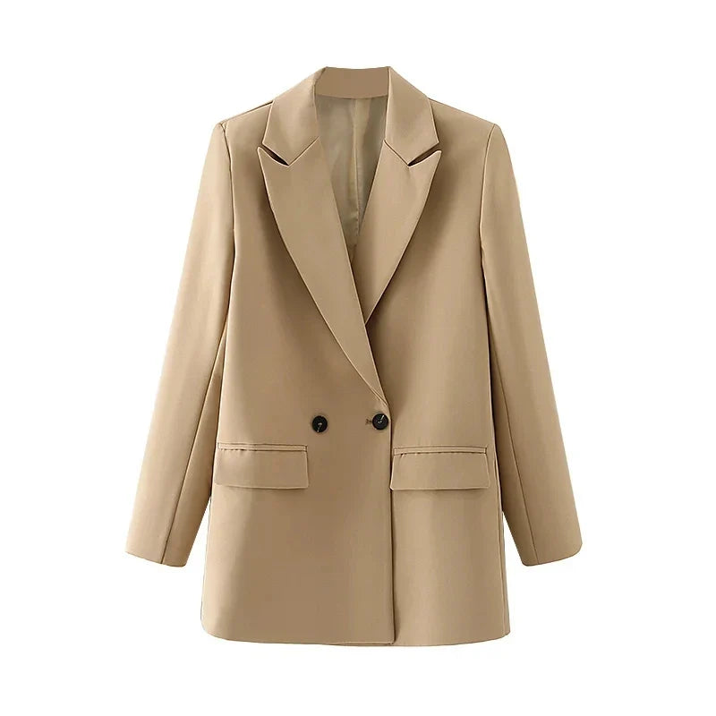SIENNA | Der Elegante Doppelreiher Blazer für Stilsichere Frauen