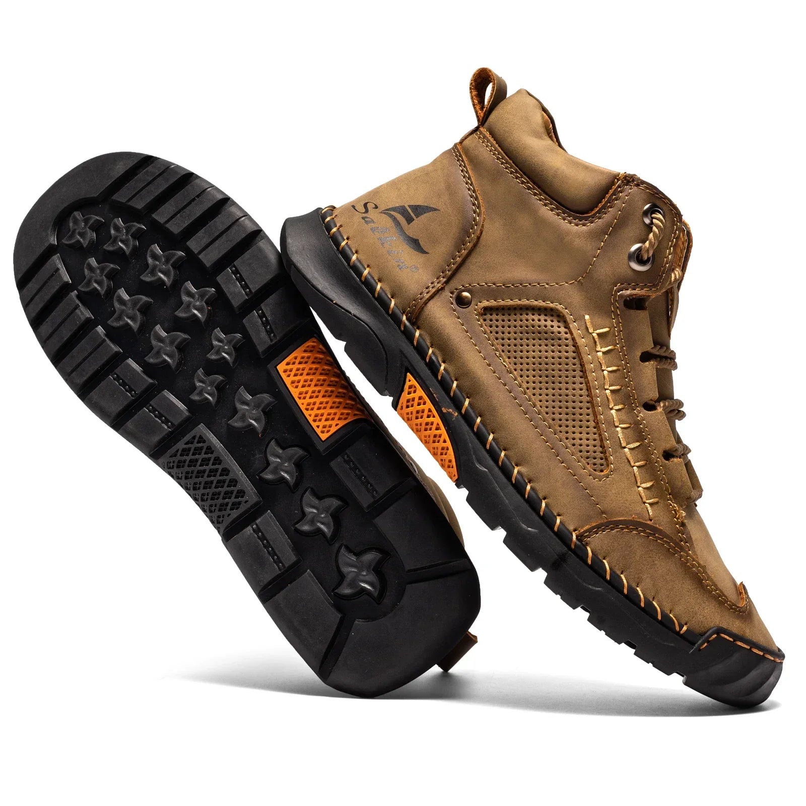 Javion | St. Moritz Leder High Top Schuhe