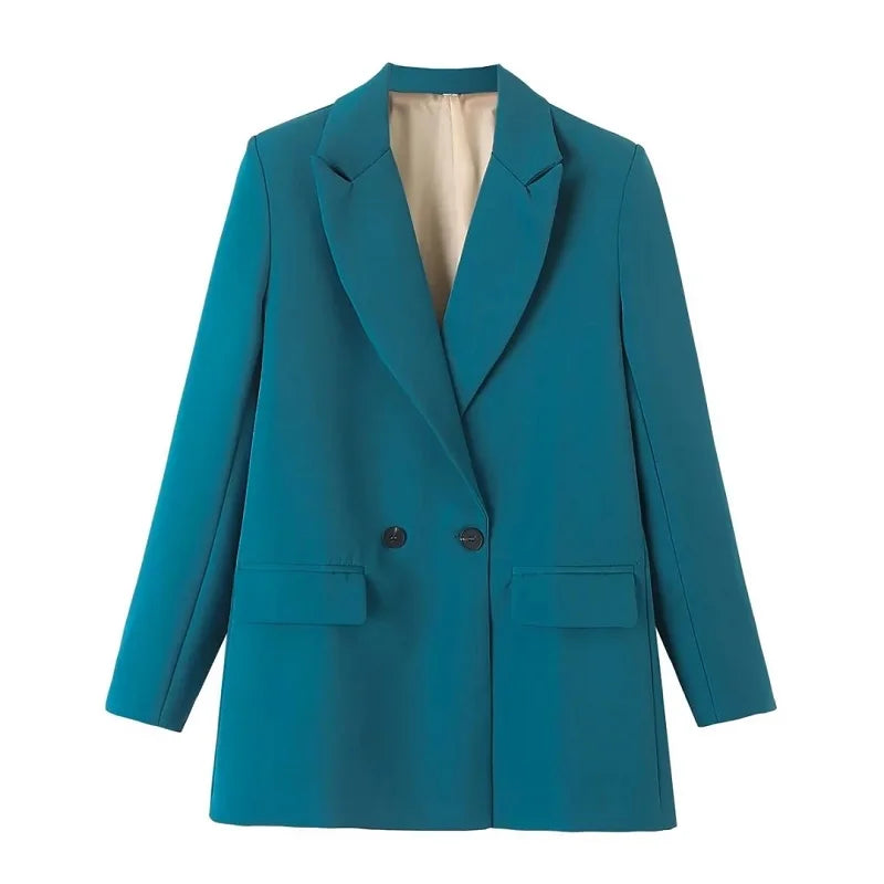 SIENNA | Der Elegante Doppelreiher Blazer für Stilsichere Frauen