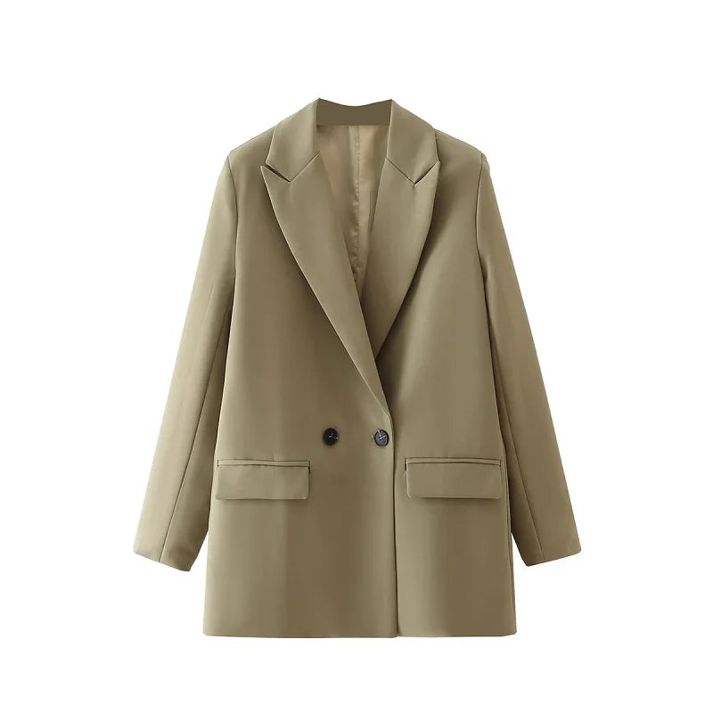SIENNA | Der Elegante Doppelreiher Blazer für Stilsichere Frauen