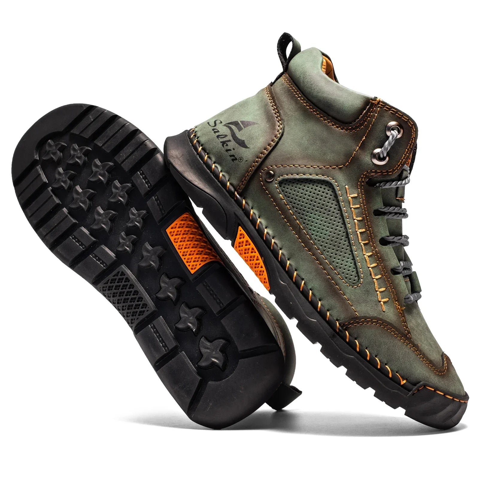 Javion | St. Moritz Leder High Top Schuhe