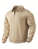 Oskar | Vintage Zip-Up Pullover mit auffälligem geometrischen Muster