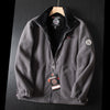 Manuel | Doppellagige Fleece-Kapuzenjacke