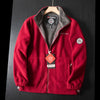 Manuel | Doppellagige Fleece-Kapuzenjacke