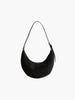 Lydia Halfmoon Imitationssuede Tasche