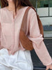 Lydia Halfmoon Imitationssuede Tasche